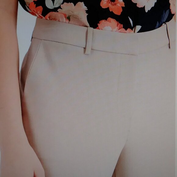 Tahari Crème Brulee Career Pants Size 8 - Picture 2 of 13